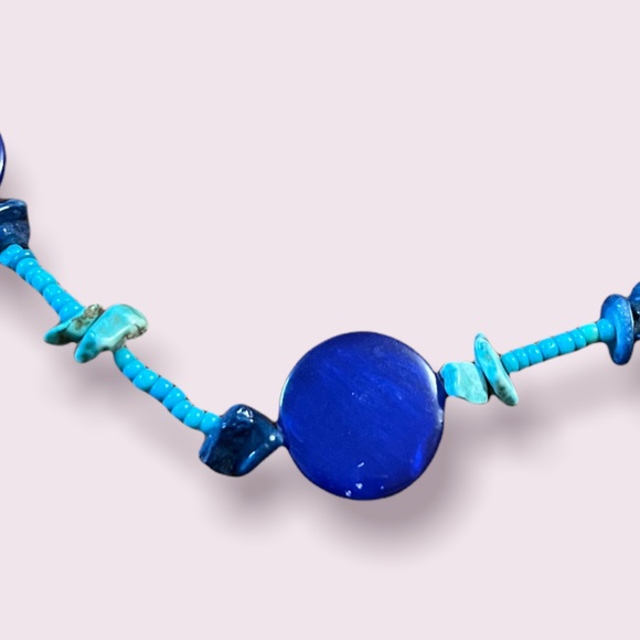Blue necklace - Picture 2 of 2